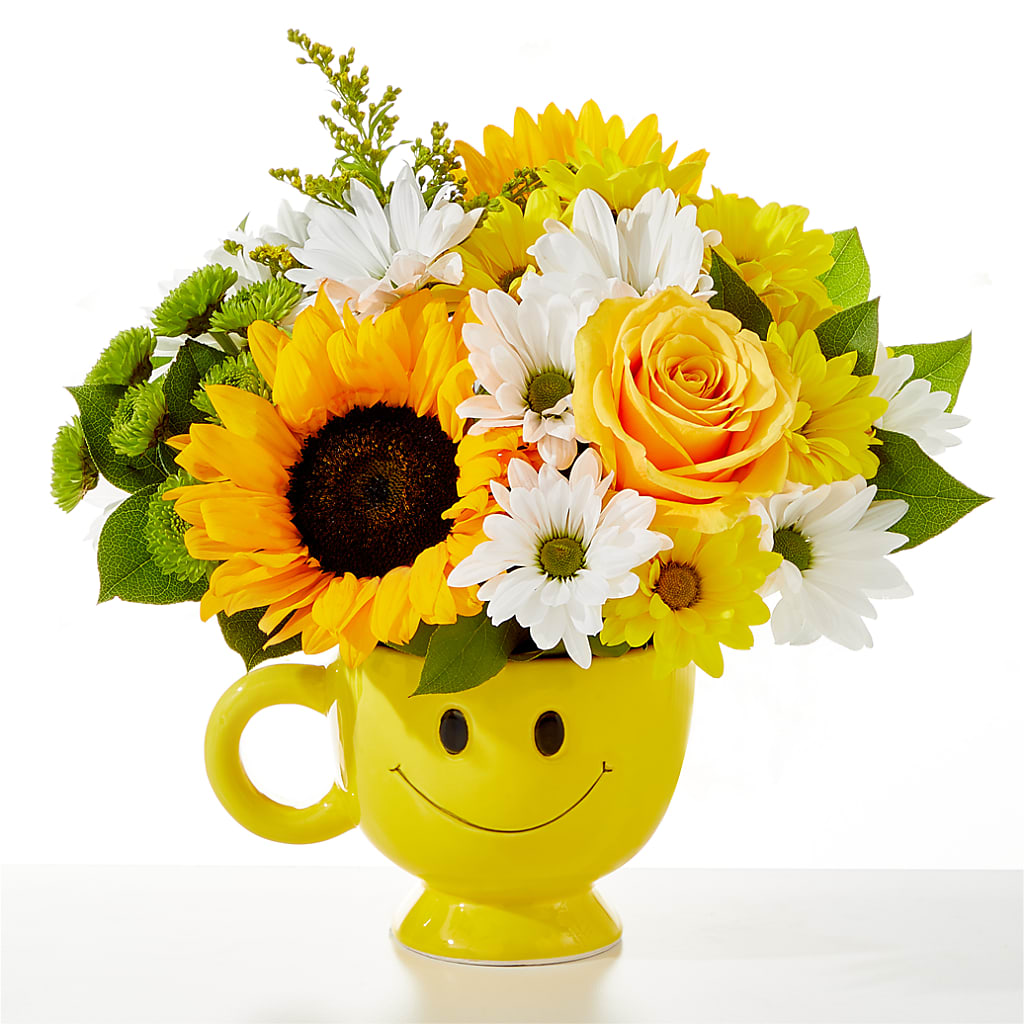 Be Happy Bouquet – Hy-vee, West Des Moines IA
