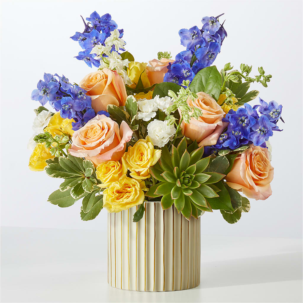 Cobalt Reverie Bouquet – Hy-vee, West Des Moines IA
