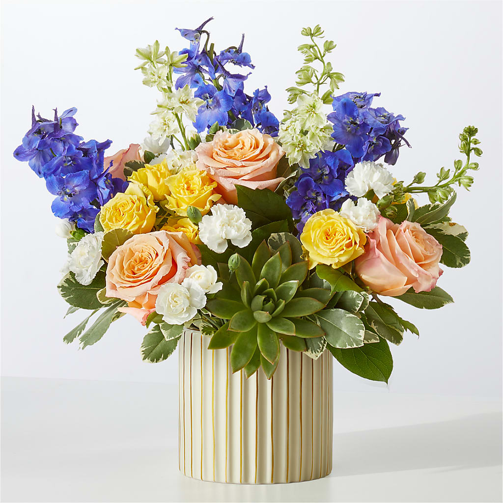 Cobalt Reverie Bouquet – Hy-vee, West Des Moines IA