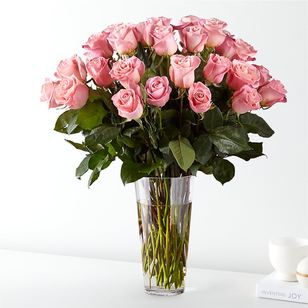 Long Stem Pink Rose Bouquet – Hy-vee, West Des Moines IA