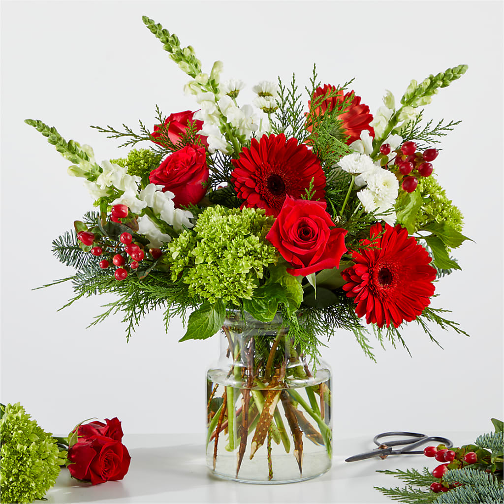 Merry Moment Bouquet – A Florist Original – Hy-vee, West Des Moines IA