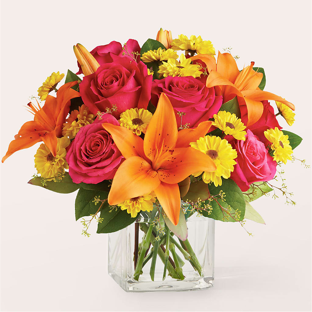 Neon Lights Bouquet – Hy-vee, West Des Moines IA