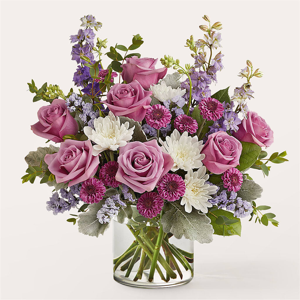 Violet Frost Bouquet – Hy-vee, West Des Moines IA