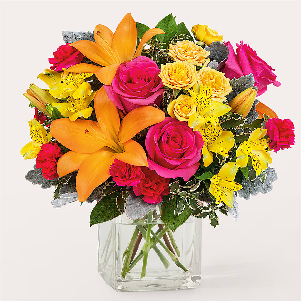 To the Tropics Bouquet – Hy-vee, West Des Moines IA