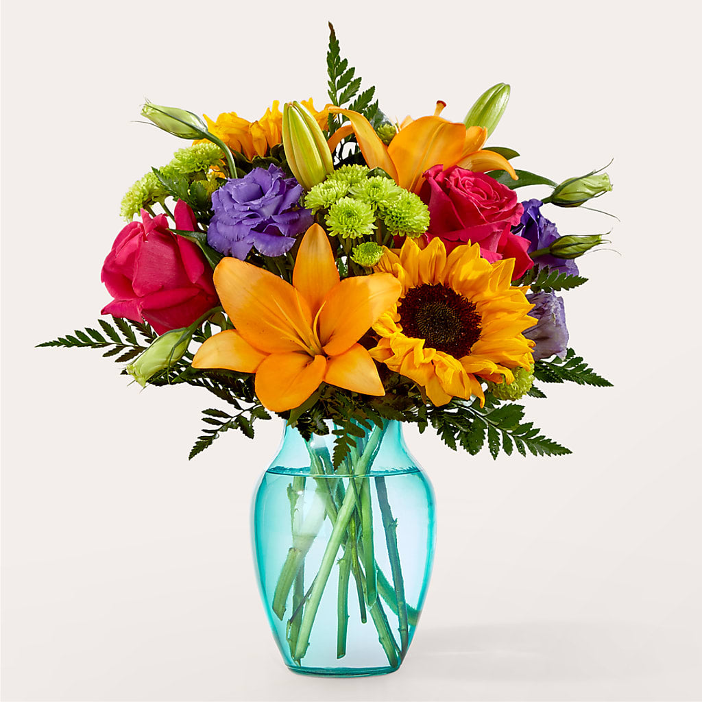Double Rainbow Bouquet – Hy-vee, West Des Moines IA