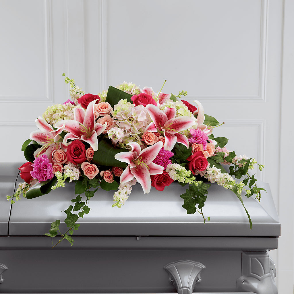Splendid Grace Casket Spray – Hy-vee, West Des Moines IA