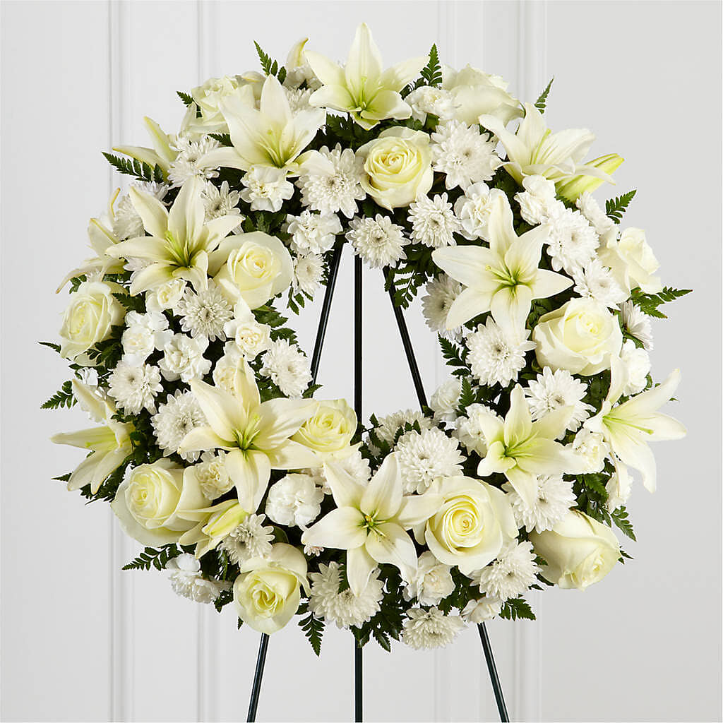 Treasured Tribute Wreath – Hy-vee, West Des Moines IA