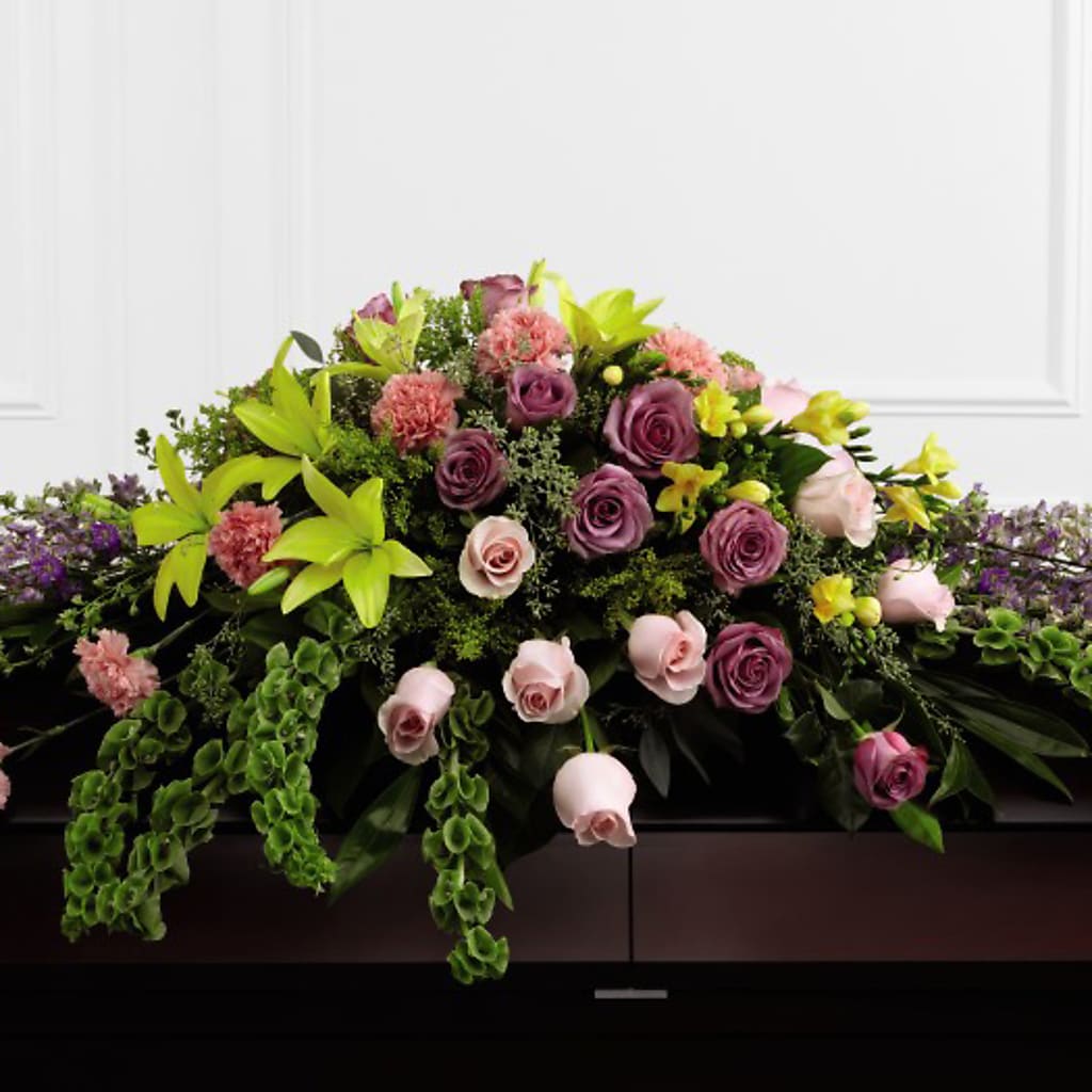 Forever Beloved Casket Spray – Hy-vee, West Des Moines IA
