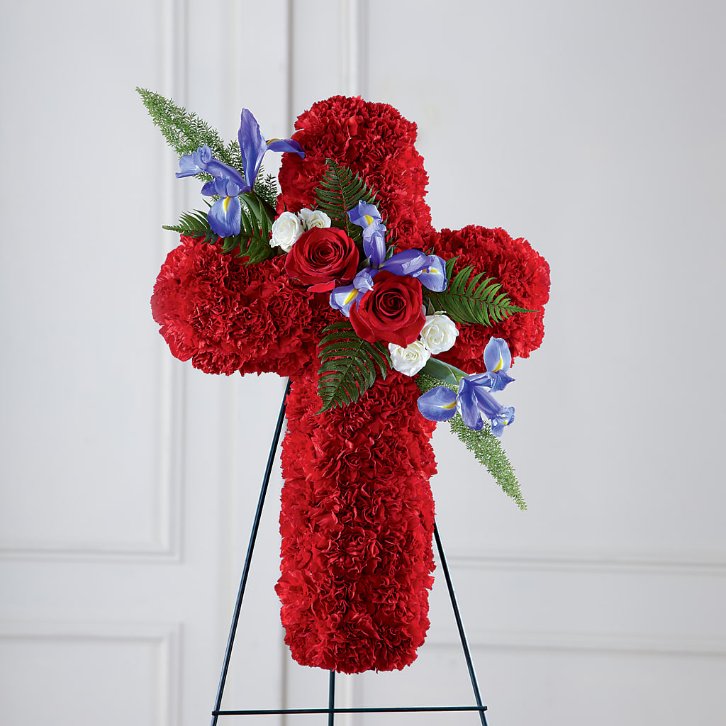 Faithful Hero Floral Cross – Hy-vee, West Des Moines IA