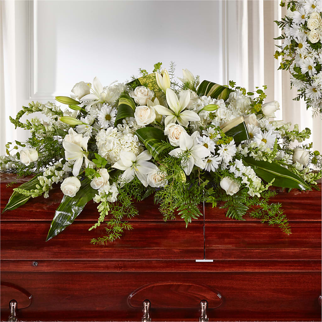 Abundance Casket Spray – Hy-vee, West Des Moines IA