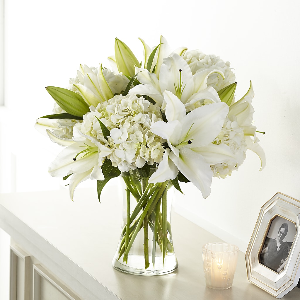 Compassionate Lily Bouquet – Hy-vee, West Des Moines IA