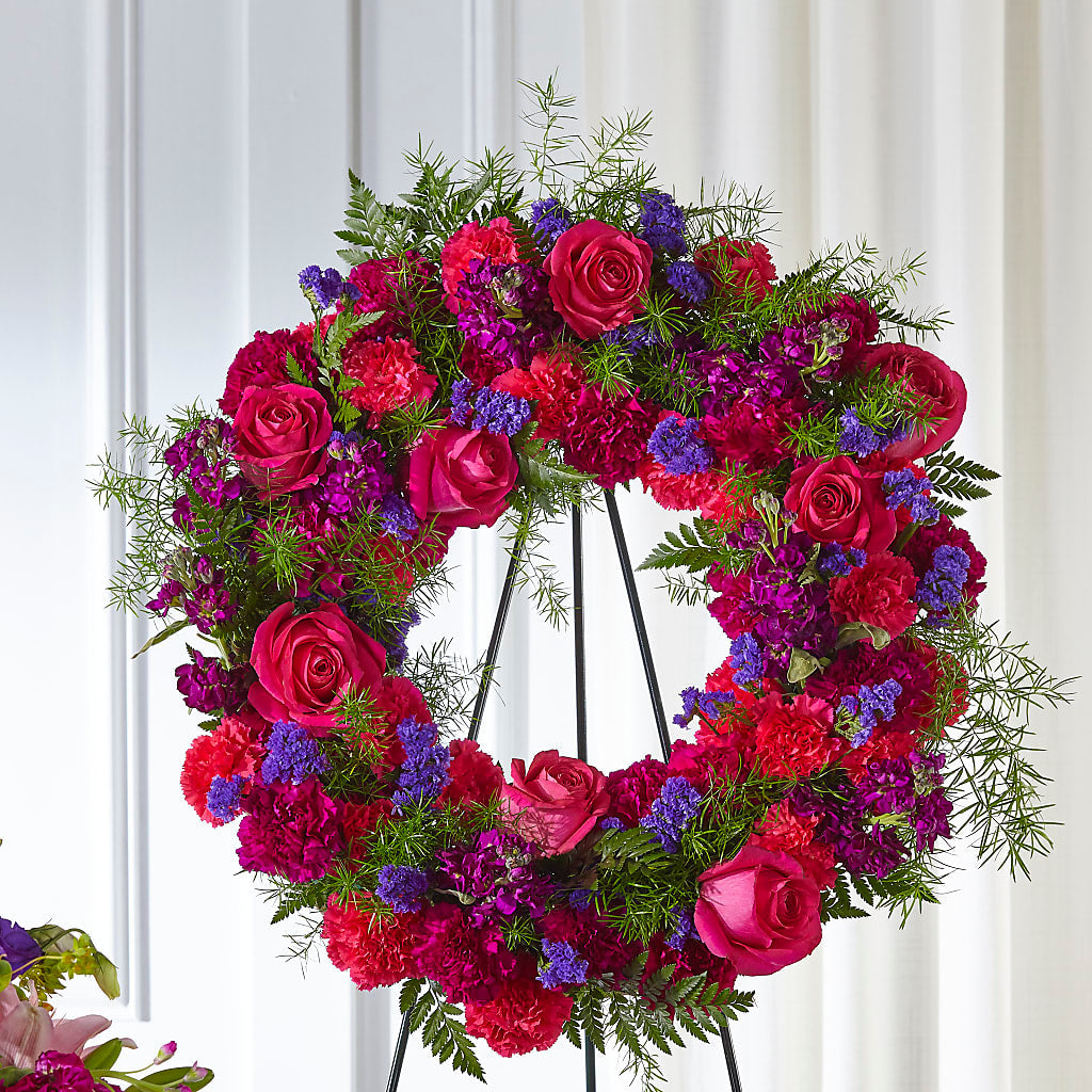 Calming Colors Wreath – Hy-vee, West Des Moines IA