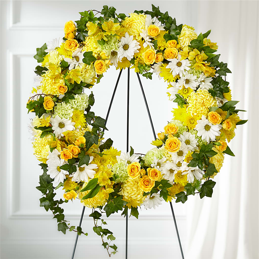 Golden Remembrance Wreath – Hy-vee, West Des Moines IA