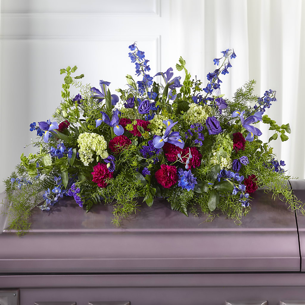 Always Treasured Casket Spray – Hy-vee, West Des Moines IA