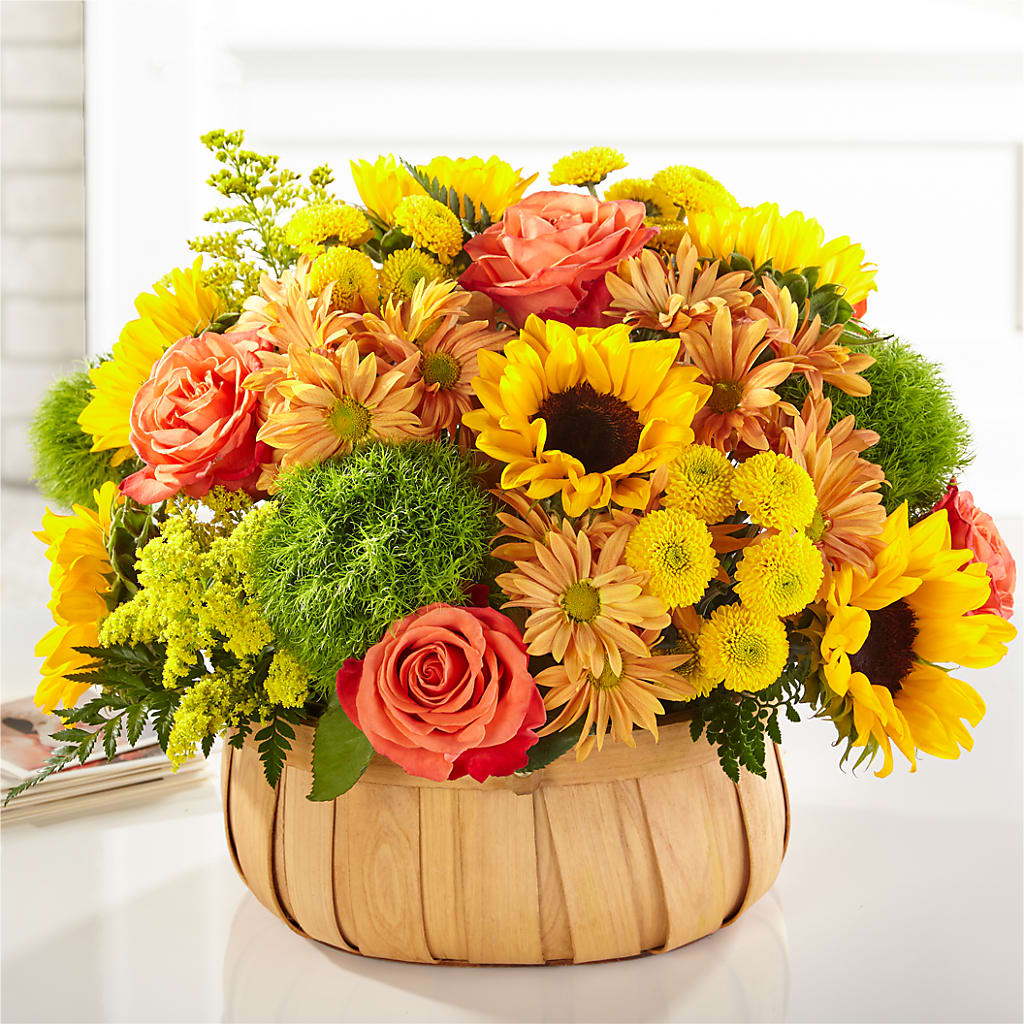 Harvest Sunflower Basket – Hy-vee, West Des Moines IA
