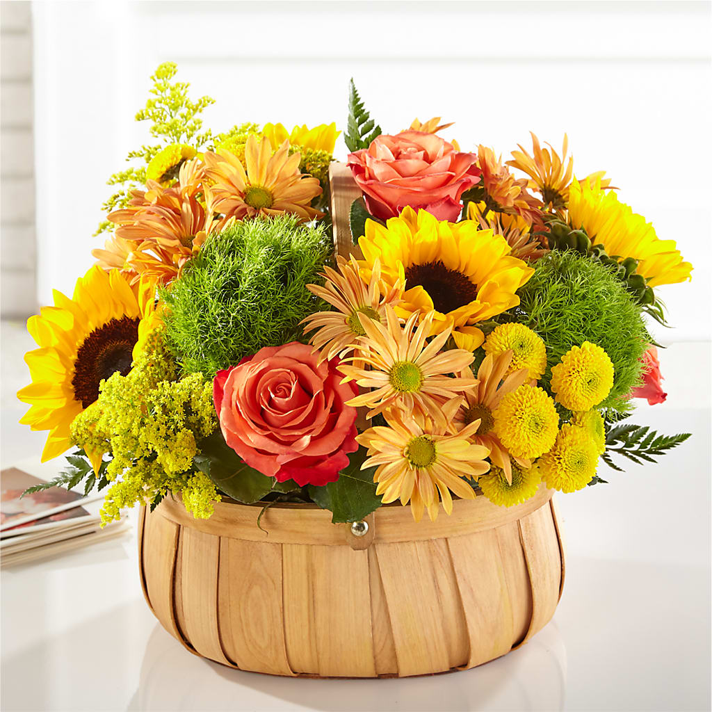 Harvest Sunflower Basket – Hy-vee, West Des Moines IA