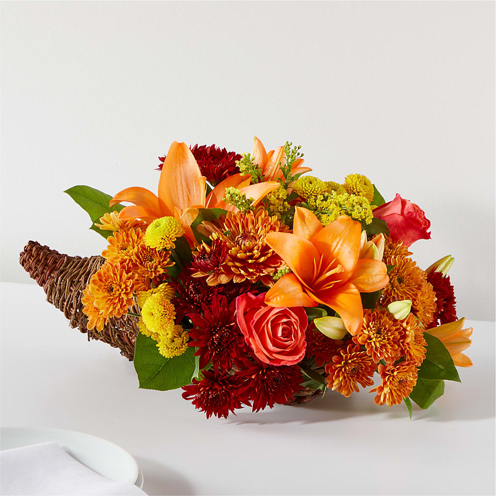 Bouquet of Blessings Cornucopia – Hy-vee, West Des Moines IA