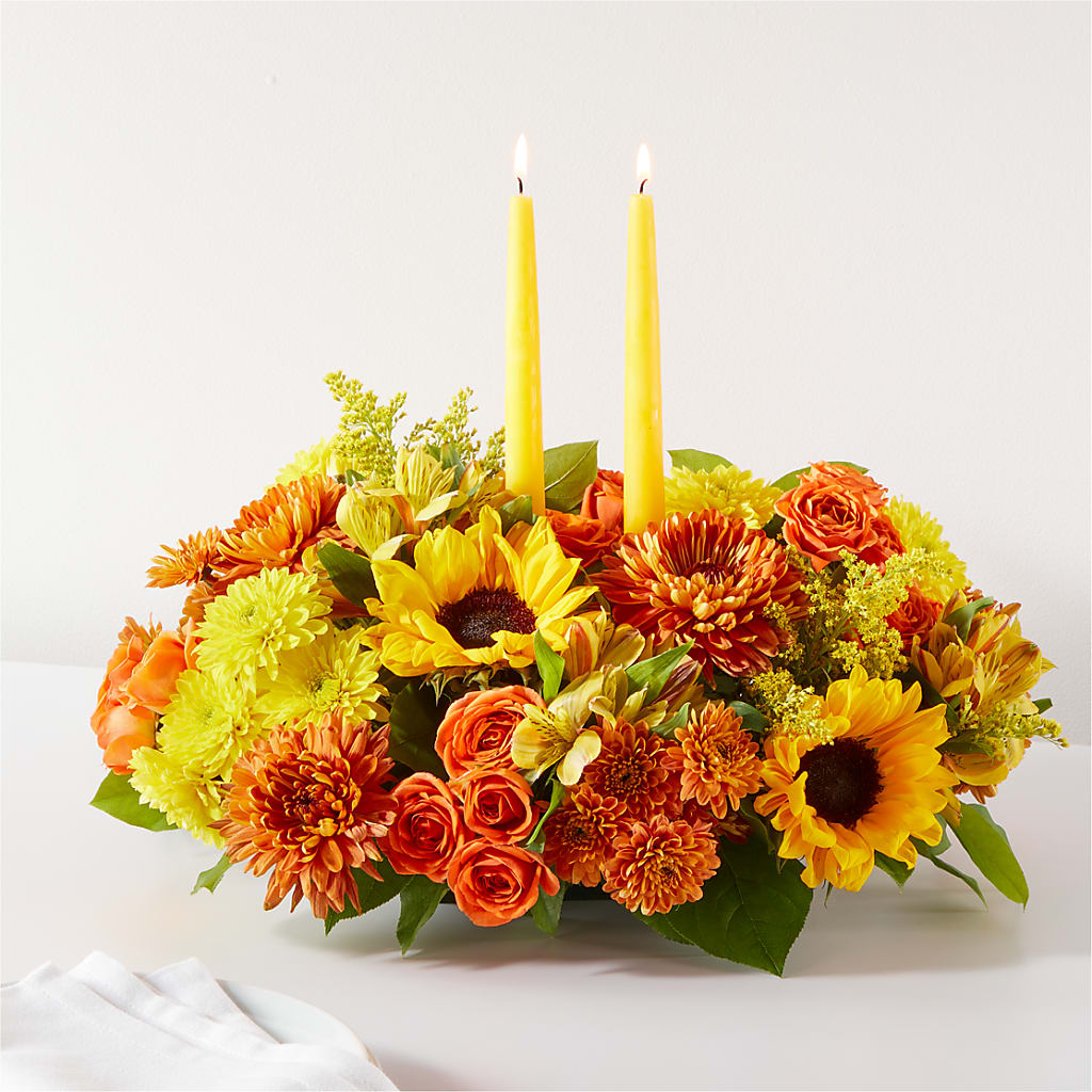 Autumn Harmony Centerpiece – Hy-vee, West Des Moines IA