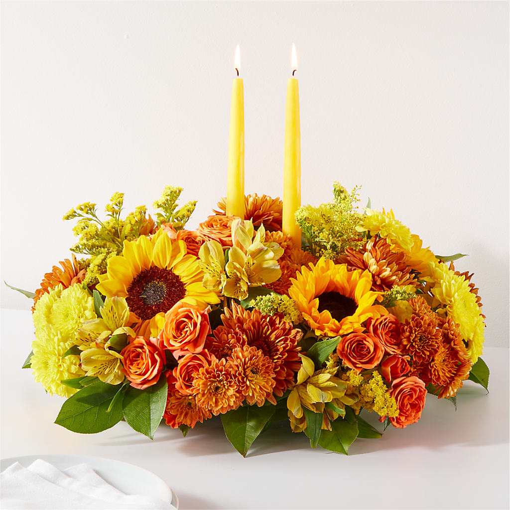Autumn Harmony Centerpiece – Hy-vee, West Des Moines IA