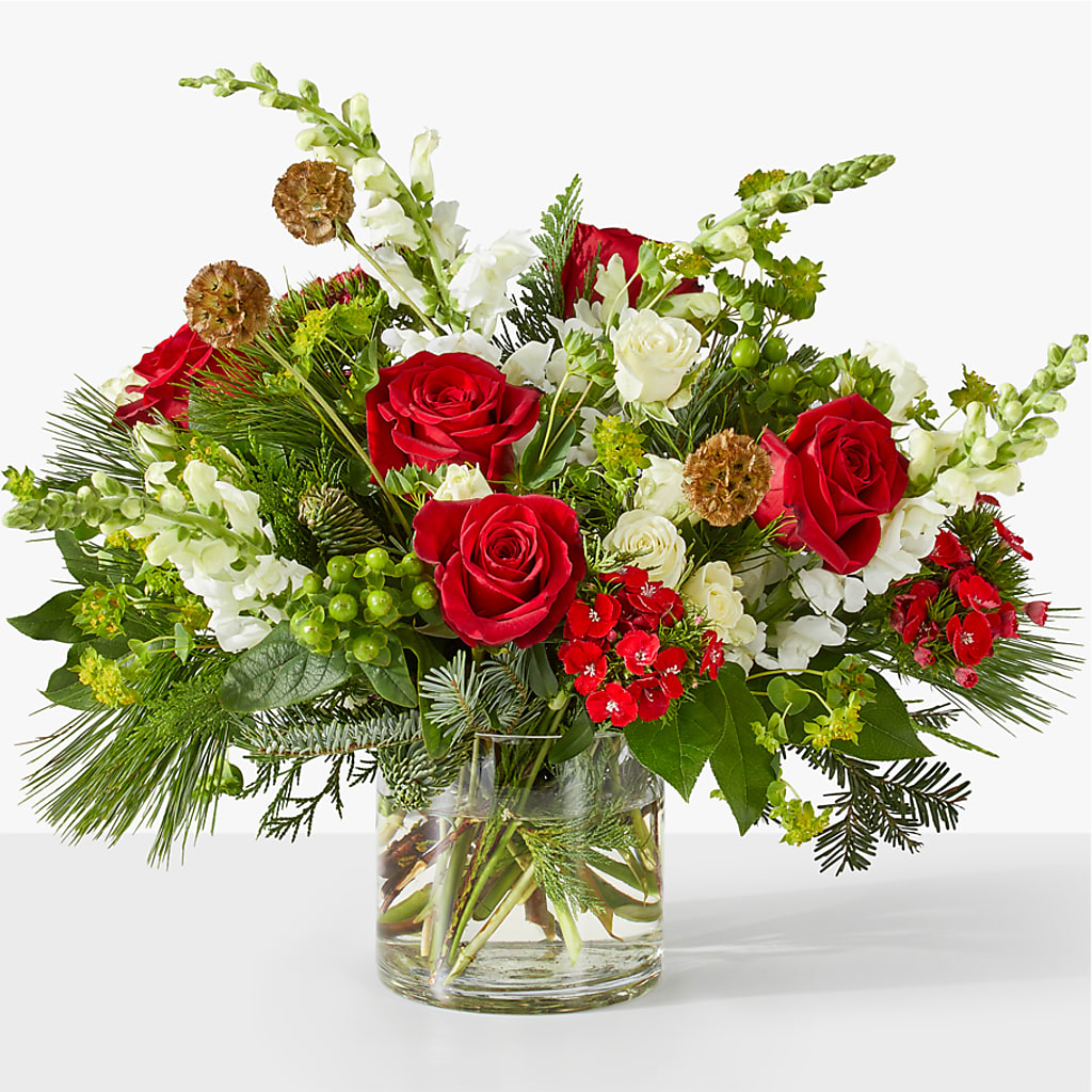 Deck the Halls Bouquet – Hy-vee, West Des Moines IA