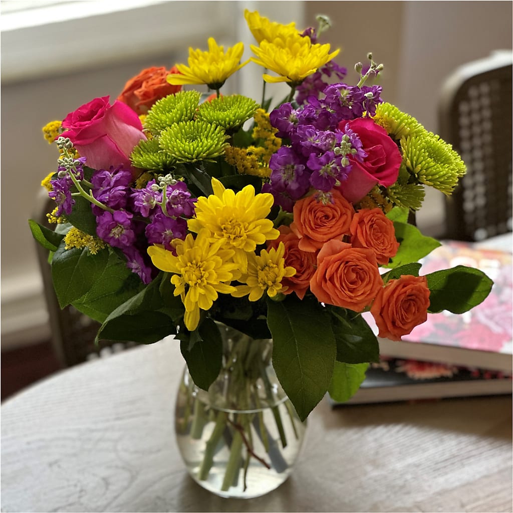 Bold & Bright – A Florist Original –  Hy-vee, West Des Moines IA