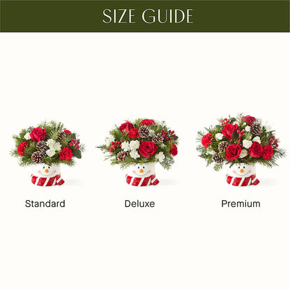 Jolly Snowman Bouquet –  Hy-vee, West Des Moines IA