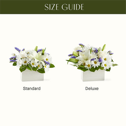 Beyond Blue Box Bouquet –  Hy-vee, West Des Moines IA