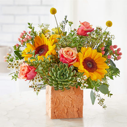 Sunflower Season Bouquet –  Hy-vee, West Des Moines IA
