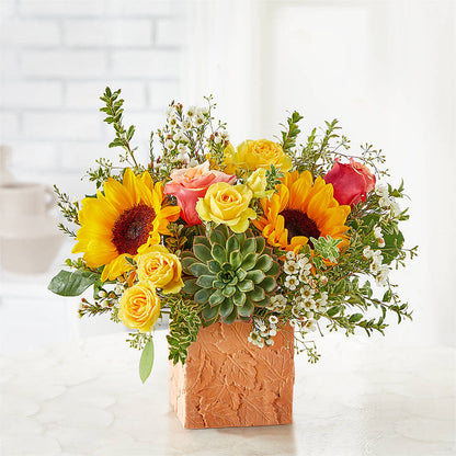 Sunflower Season Bouquet –  Hy-vee, West Des Moines IA