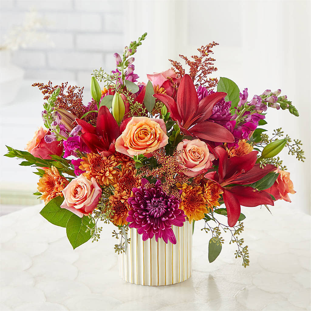 Burgundy Landscape Bouquet –  Hy-vee, West Des Moines IA
