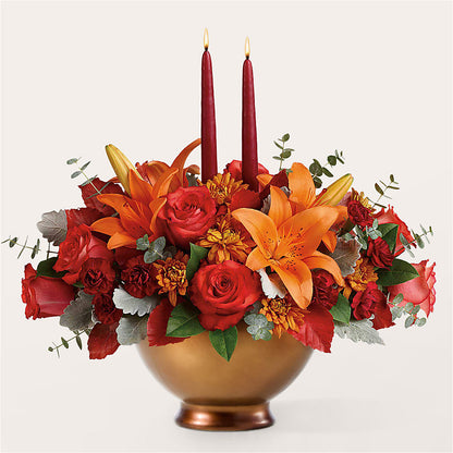 Fruits of Fall Centerpiece –  Hy-vee, West Des Moines IA