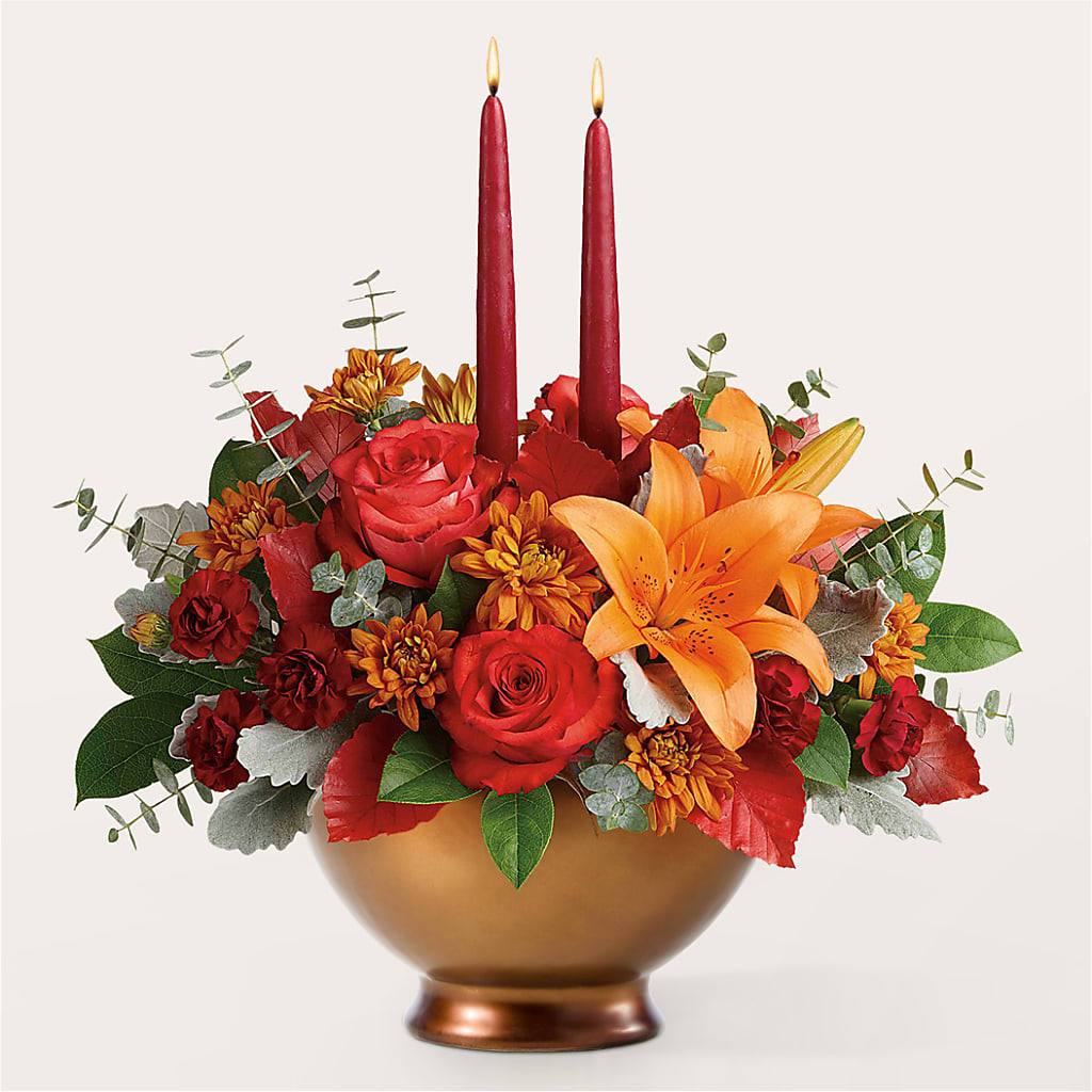 Fruits of Fall Centerpiece –  Hy-vee, West Des Moines IA