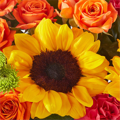 Sun-drenched Blooms Box Bouquet –  Hy-vee, West Des Moines IA