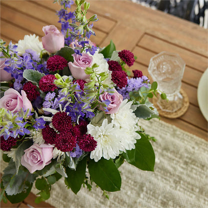Violet Frost Bouquet –  Hy-vee, West Des Moines IA