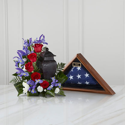 Patriotic Tribute Arrangement –  Hy-vee, West Des Moines IA