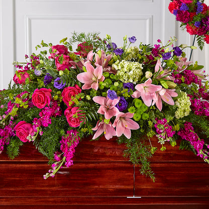 Radiant Tribute Casket Spray –  Hy-vee, West Des Moines IA