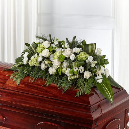Hopeful Gesture Casket Spray –  Hy-vee, West Des Moines IA