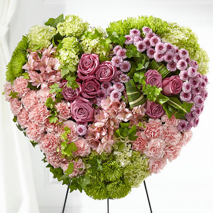 Heartwarming Standing Heart –  Hy-vee, West Des Moines IA