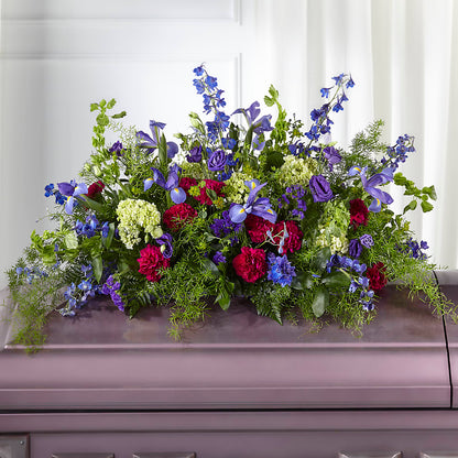 Always Treasured Casket Spray –  Hy-vee, West Des Moines IA