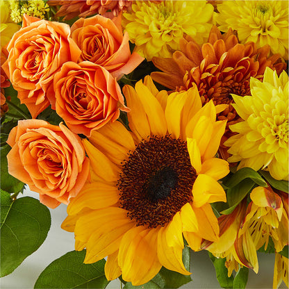 Autumn Harmony Centerpiece –  Hy-vee, West Des Moines IA