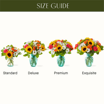 Sun-drenched Blooms Bouquet –  Hy-vee, West Des Moines IA