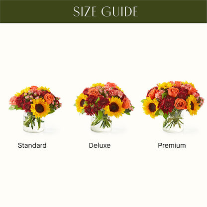 September Sunset Bouquet –  Hy-vee, West Des Moines IA