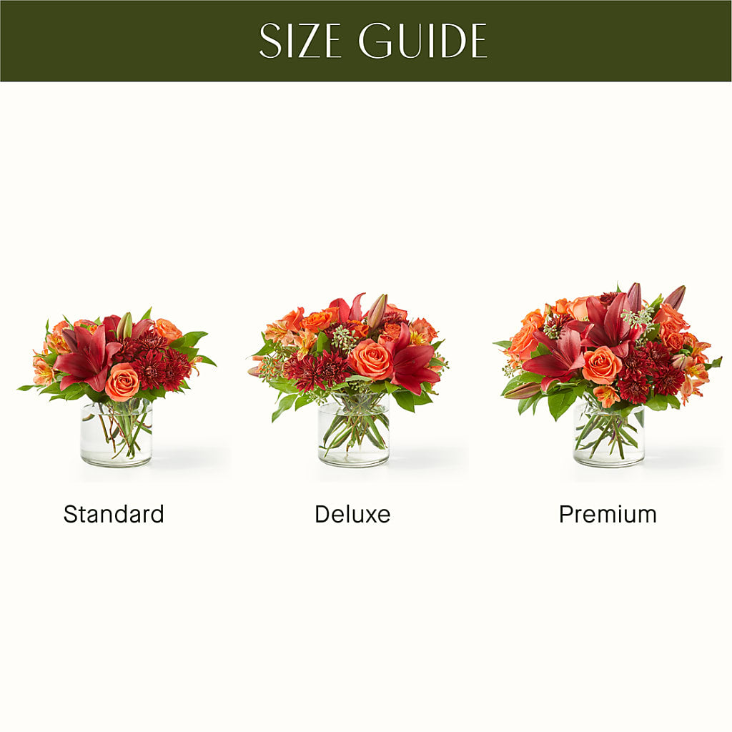 Crimson Leaves Bouquet –  Hy-vee, West Des Moines IA