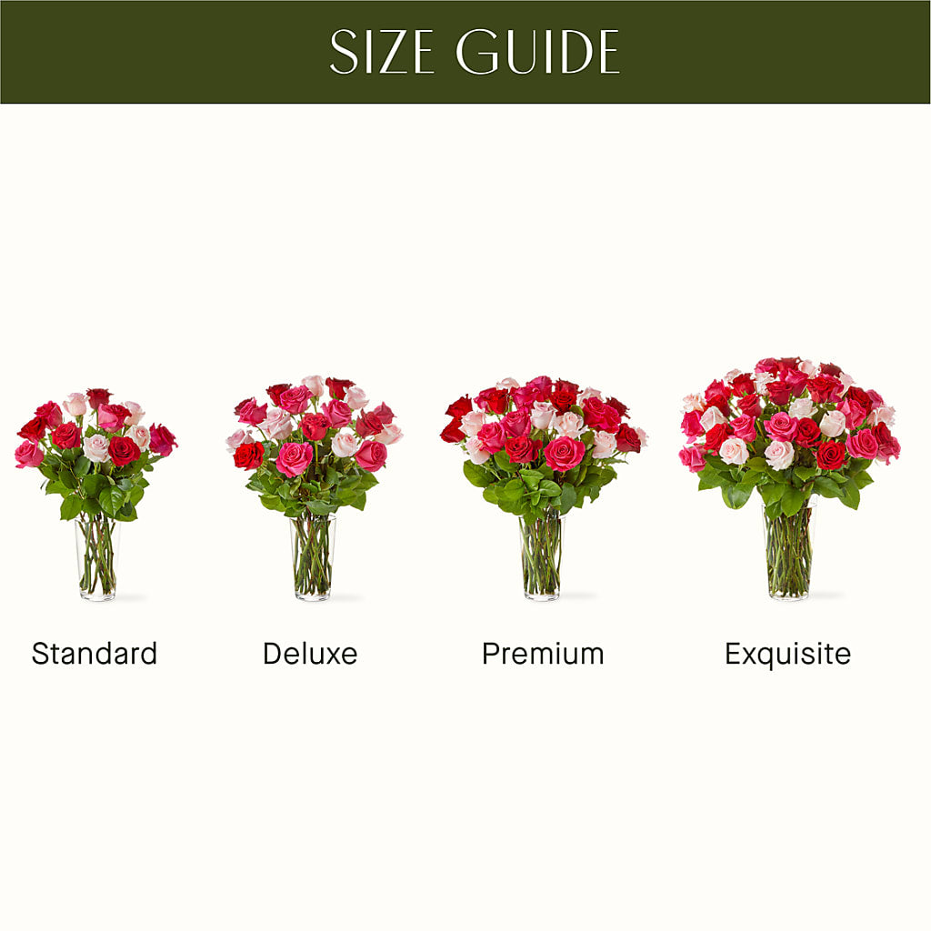 Charming Rose Bouquet –  Hy-vee, West Des Moines IA