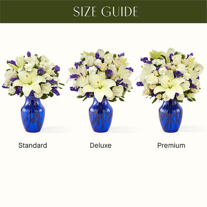 Sapphire Rush Bouquet –  Hy-vee, West Des Moines IA