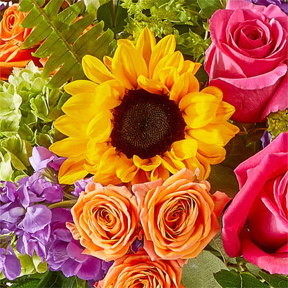 Vibrant Greetings Bouquet –  Hy-vee, West Des Moines IA
