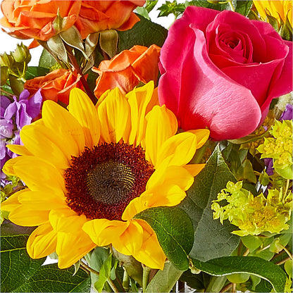 Vibrant Greetings Bouquet –  Hy-vee, West Des Moines IA