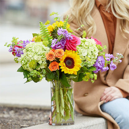 Vibrant Greetings Bouquet –  Hy-vee, West Des Moines IA