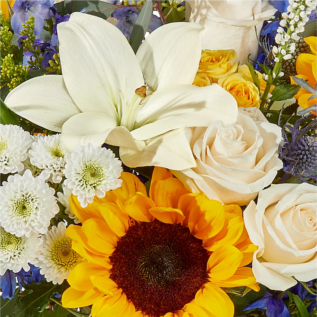 Wonderfully Sunny Bouquet –  Hy-vee, West Des Moines IA