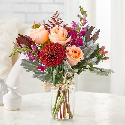 Moody Hues Bouquet –  Hy-vee, West Des Moines IA